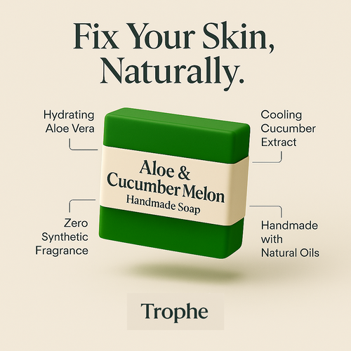 Aloe & Cucumber Melon Handmade Soap